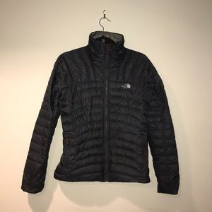 Gray north face summit series jacket